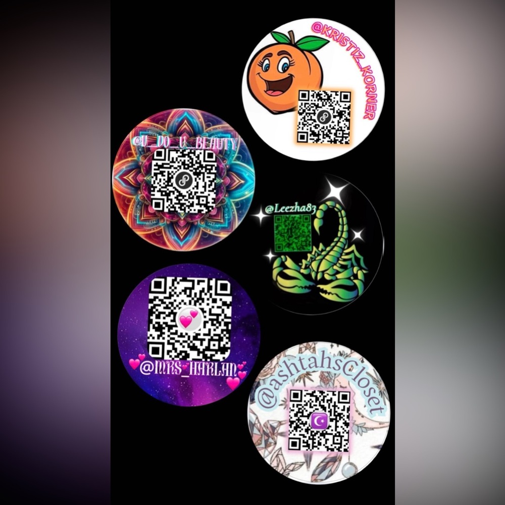 100 CUSTOM QR CODE STICKERS - Picture 12 of 16